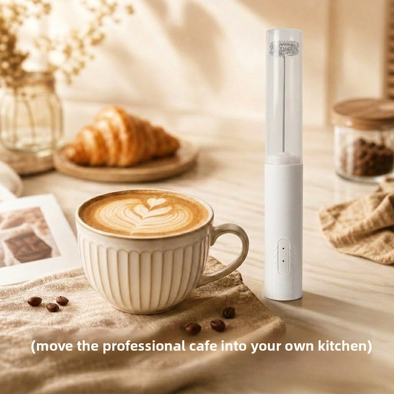 Electric Milk Frother Handheld - Mocny mikser kuchenny, spieniacz do mleka,