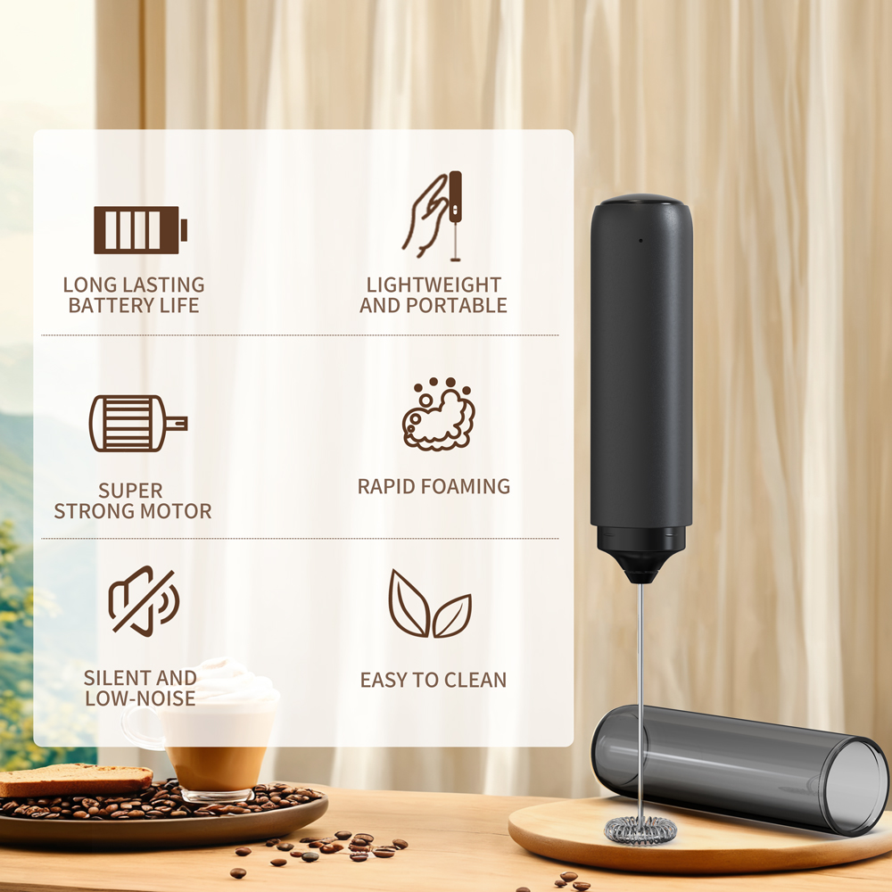 Kuchnia potężne mieszadło spie – Electric Milk Frother Handheld recenzja i cena