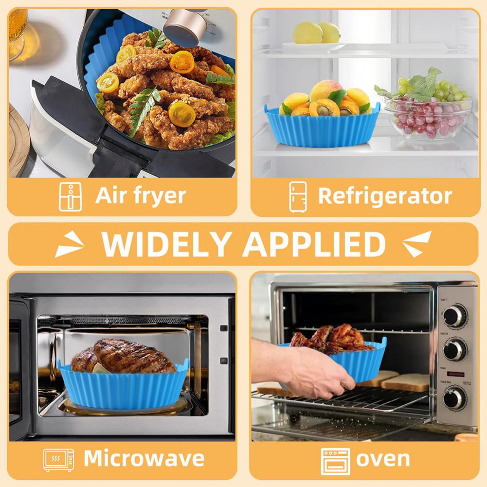 Silikonowy garnek do frytownic – Air Fryer Silicone Pot Liner recenzja i cena