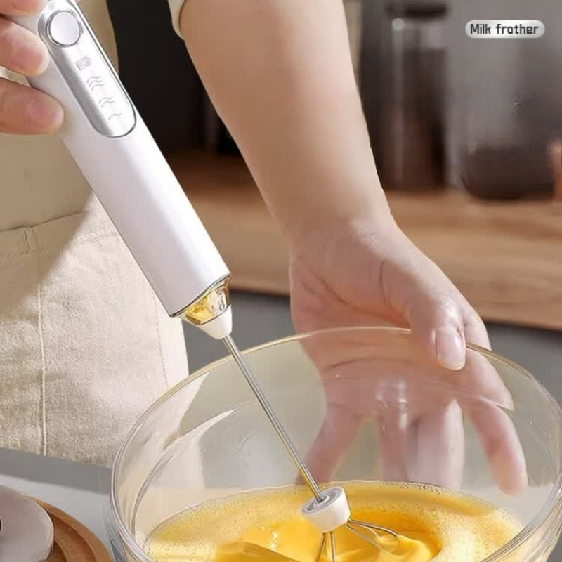 Elektryczny spieniacz do mleka – Electric Milk Frother Handheld recenzja i cena