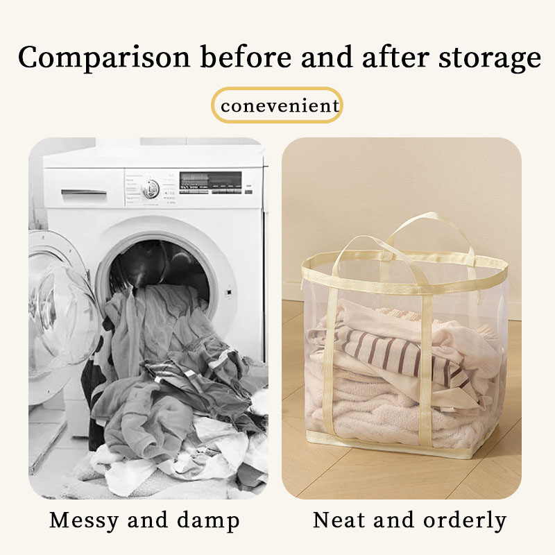Kosz na pranie z siatki nylono – Laundry recenzja i cena