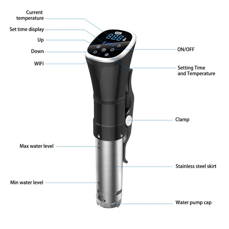 Wodoodporny przyrząd do gotowa – Digital Sous Vide Precision Cooker recenzja i cena