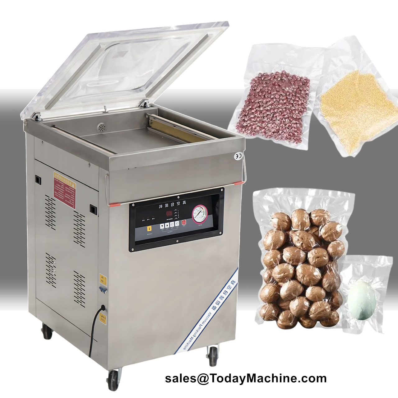 Maszyna do pakowania w pionowe – Food Vacuum Sealer Machine recenzja i cena