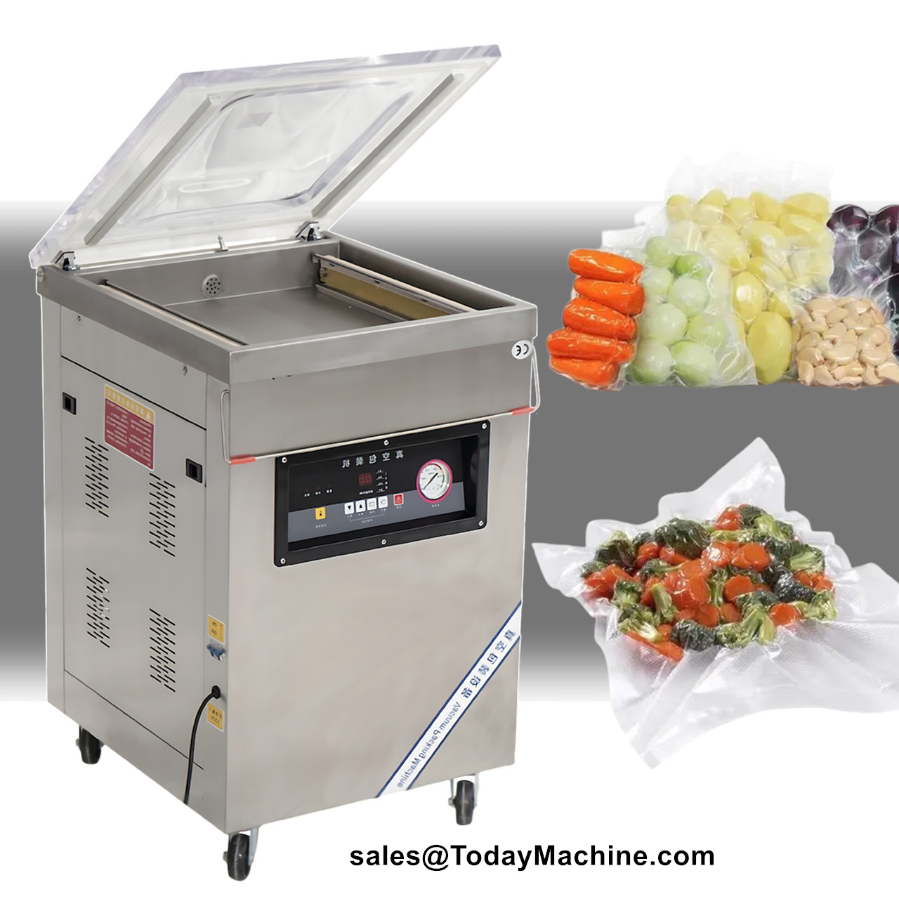 Maszyna do pakowania w pionowe – Food Vacuum Sealer Machine recenzja i cena