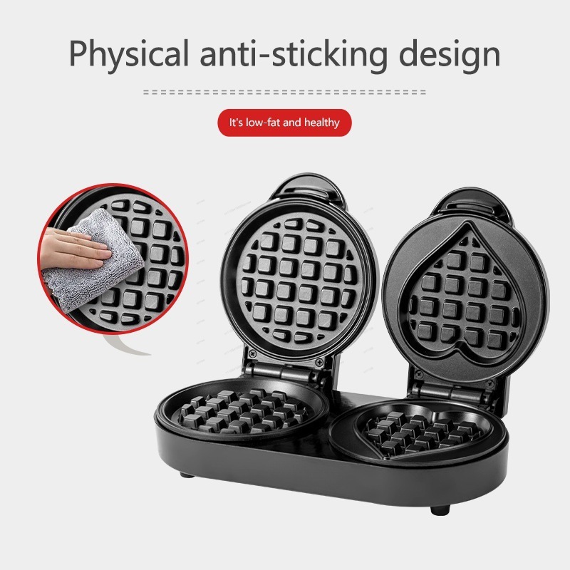 Maszyna do gofrów z podwójną p – Mini Waffle Maker Machine recenzja i cena