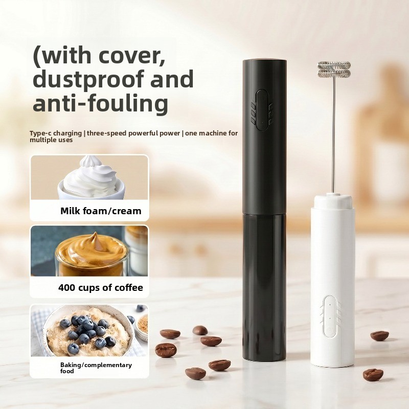Mocny mikser kuchenny, spienia – Electric Milk Frother Handheld recenzja i cena