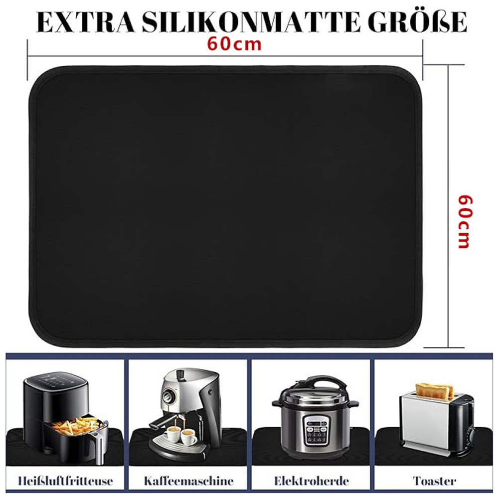 Czarna mata do frytkownicy bez – Kitchen Appliances recenzja i cena