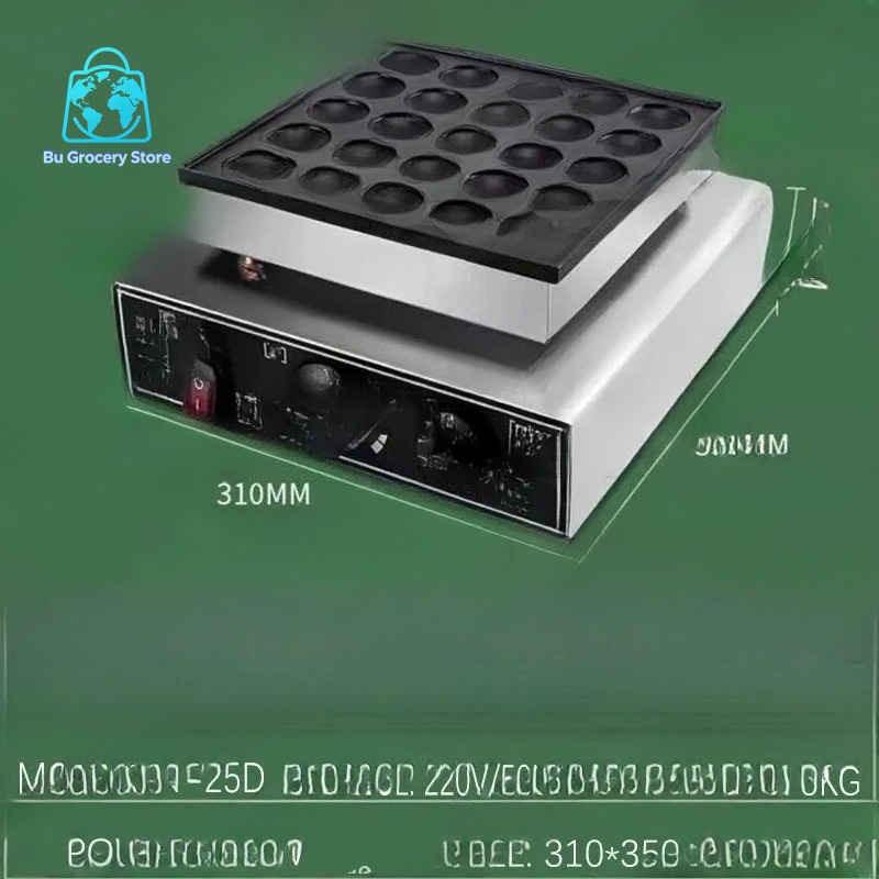 Elektryczna maszyna do robieni – Mini Waffle Maker Machine recenzja i cena