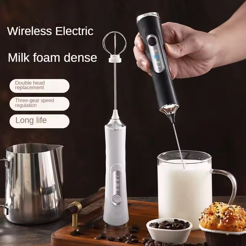 Elektryczny spieniacz do mleka – Electric Milk Frother Handheld recenzja i cena